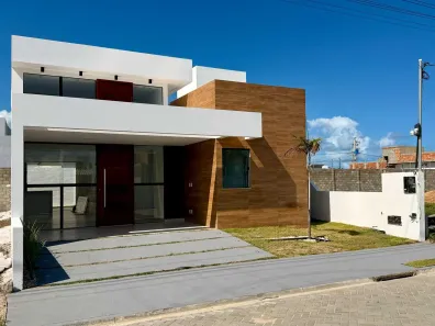 Casa de Condomínio com 3 Quartos à venda, 130m² no Zona de Expansão (Olhos D'Agua), Barra dos Coqueiros