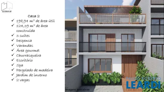 Casa com 3 Quartos à venda, 198m² no Vila Firmiano Pinto, São Paulo