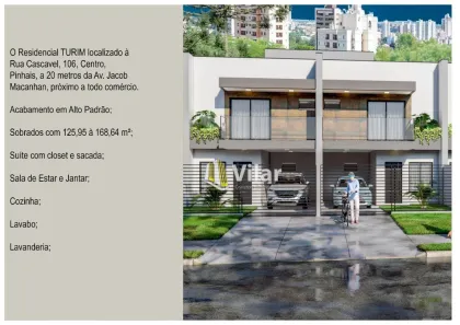 Casa de Condomínio com 3 Quartos à venda, 130m² no Alto Tarumã, Pinhais