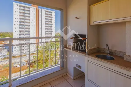 Apartamento com 2 Quartos para alugar, 78m² no Jardim Magnólias, Araraquara