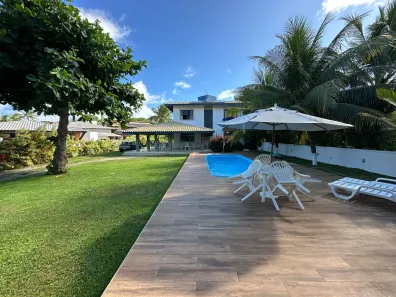 Casa de Condomínio com 6 Quartos à venda, 435m² no Interlagos (Abrantes), Camaçari