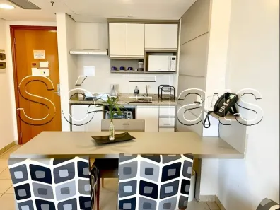 Flat com 1 Quarto para alugar, 47m² no Boqueirão, Santos
