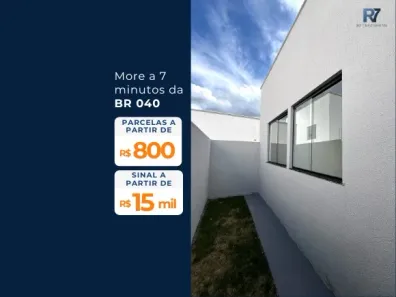 Casa com 2 Quartos à venda, 51m² no Porto Seguro, Ribeirão das Neves