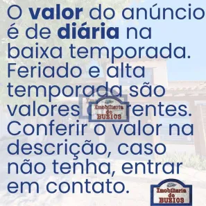 Casa com 5 Quartos para alugar, 300m² no Geribá, Armação dos Búzios