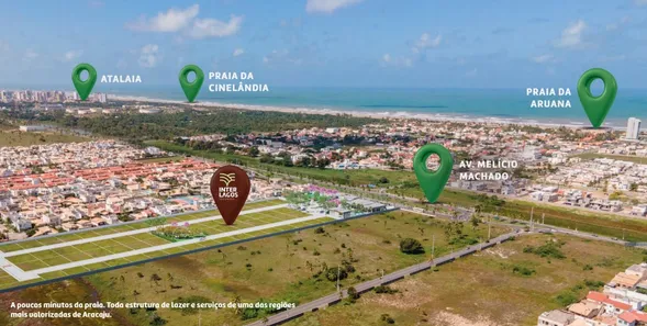 Terreno / Lote / Condomínio à venda, 360m² no Aruana, Aracaju