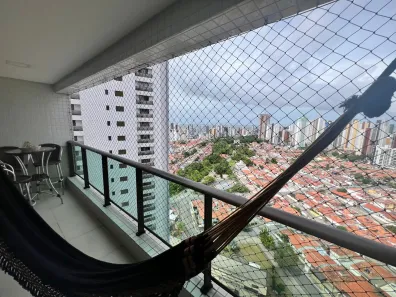 Apartamento com 3 Quartos para alugar, 126m² no João Agripino, João Pessoa