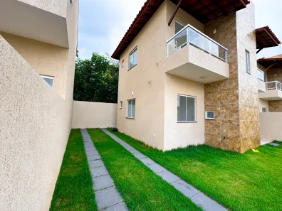 Casa de Condomínio com 3 Quartos à venda, 94m² no Jauá (Abrantes), Camaçari