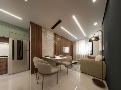 Apartamento com 2 Quartos à venda, 48m² no Centro, Mesquita