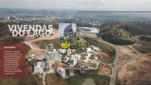 Flat com 1 Quarto à venda, 24m² no Jardim Belvedere, Volta Redonda