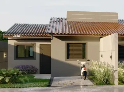 Casa com 2 Quartos à venda, 56m² no Jardim Batagin, Santa Bárbara D'Oeste