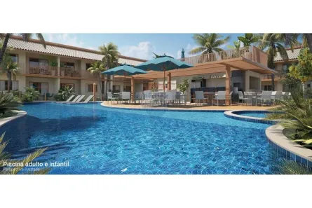 Apartamento com 2 Quartos à venda, 73m² no Itacimirim (Monte Gordo), Camaçari