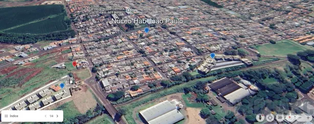 Terreno / Lote / Condomínio à venda, 608m² no Núcleo Habitacional Papa João Paulo I, Apucarana