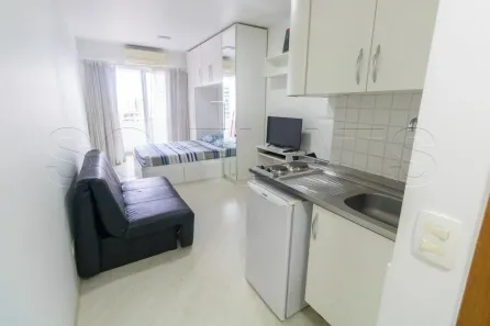 Flat com 1 Quarto para alugar, 27m² no Pinheiros, São Paulo