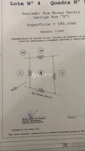 Terreno / Lote / Condomínio com 1 Quarto à venda, 590m² no Quitandinha, Petrópolis