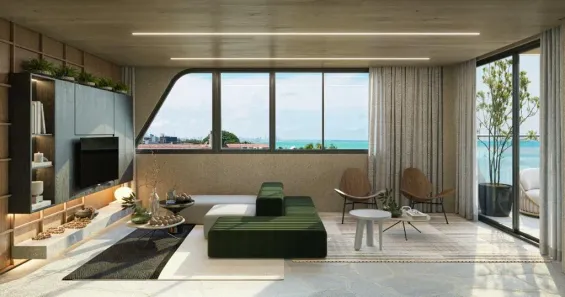 Apartamento com 3 Quartos à venda, 101m² no Areia Dourada, Cabedelo