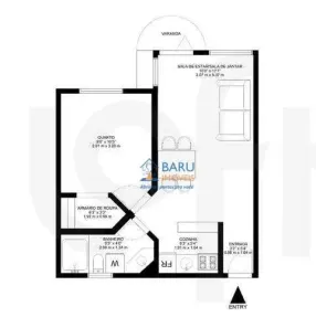 Apartamento com 1 Quarto para alugar, 49m² no Santa Cecília, São Paulo