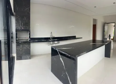 Casa de Condomínio com 3 Quartos à venda, 143m² no Rosa de Leiria Condomínio Horizontal, Goianira