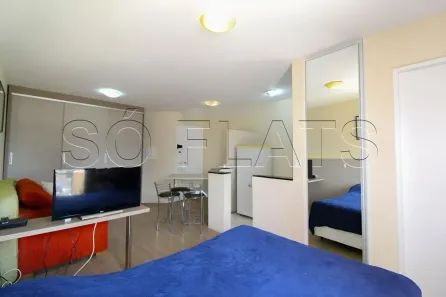 Flat com 1 Quarto para alugar, 40m² no Indianópolis, São Paulo