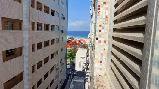 Apartamento com 2 Quartos para alugar, 55m² no Gonzaga, Santos
