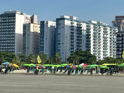 Apartamento com 1 Quarto para alugar, 43m² no Gonzaga, Santos
