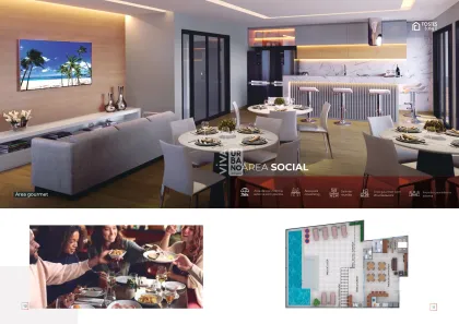 Flat com 1 Quarto à venda, 22m² no Monte Castelo, Volta Redonda