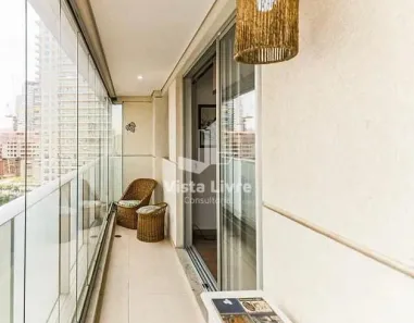 Apartamento com 1 Quarto à venda, 55m² no Santo Amaro, São Paulo