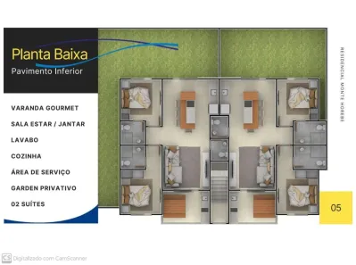 Casa de Condomínio com 2 Quartos à venda, 74m² no Boa União (Abrantes), Camaçari