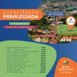 Apartamento com 2 Quartos à venda, 49m² no Santo Antônio, Louveira