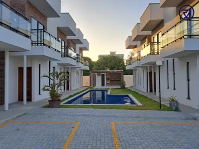 Casa de Condomínio com 2 Quartos à venda, 57m² no Taiba, São Gonçalo do Amarante
