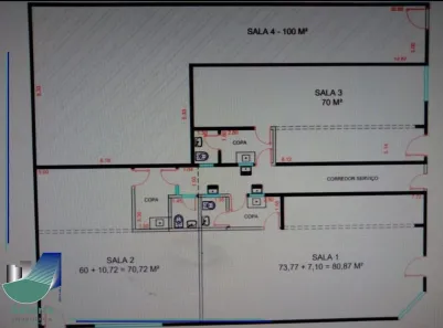 Loja / Salão / Ponto Comercial para alugar, 100m² no Jardinópolis, Jardinópolis