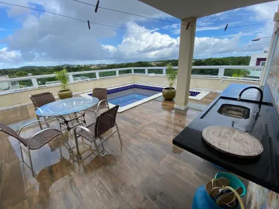 Casa de Condomínio com 6 Quartos à venda, 380m² no Malícia (Abrantes), Camaçari