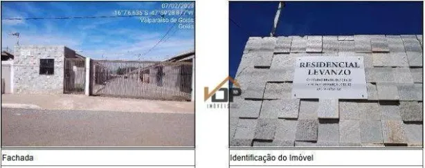 Casa de Condomínio com 2 Quartos à venda, 60m² no Chácaras Brasil A, Valparaíso de Goiás