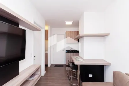 Apartamento com 1 Quarto para alugar, 25m² no Centro, Curitiba
