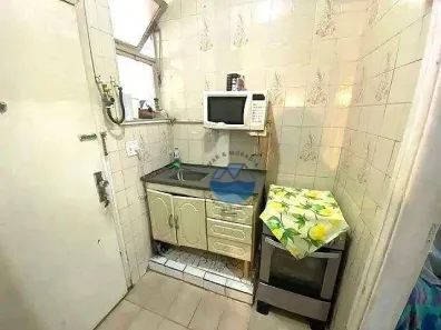 Kitnet com 1 Quarto à venda, 24m² no José Menino, Santos