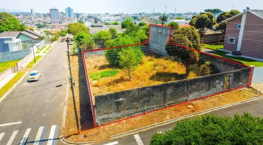 Terreno / Lote / Condomínio à venda, 629m² no Vila Bancária, Campo Largo