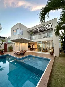 Casa de Condomínio com 3 Quartos à venda, 306m² no Alphaville (Abrantes), Camaçari