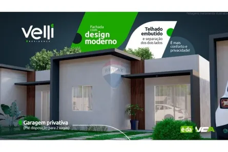Casa de Condomínio com 1 Quarto à venda, 53m² no Luiz Gonzaga, Caruaru