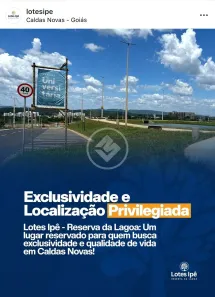 Terreno / Lote / Condomínio à venda, 300m² no Mansões Águas Quentes, Caldas Novas