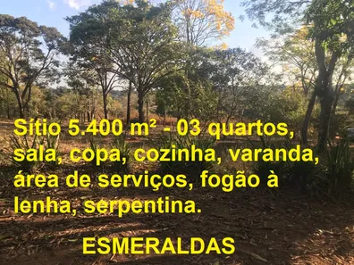 Fazenda / Sítio / Chácara com 3 Quartos à venda, 5400m² no Cidade Jardim, Esmeraldas