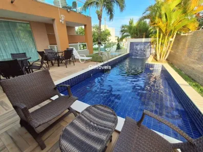 Casa de Condomínio com 4 Quartos para venda ou aluguel, 281m² no Alphaville (Abrantes), Camaçari