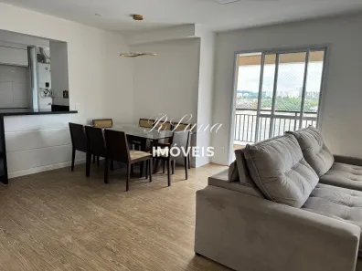 Apartamento com 3 Quartos para alugar, 109m² no Centro Comercial Jubran, Barueri