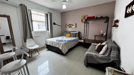 Kitnet à venda, 24m² no José Menino, Santos