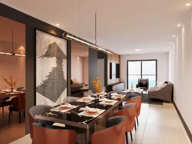 Apartamento com 3 Quartos à venda, 139m² no Areia Dourada, Cabedelo