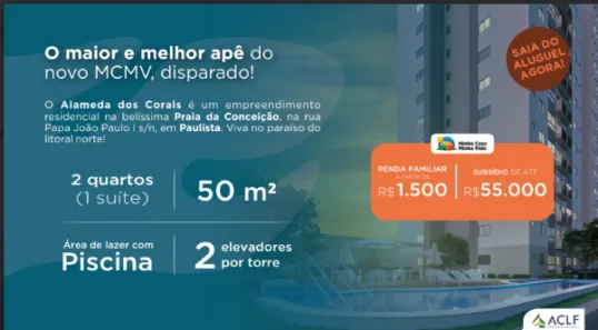 com 2 Quartos à venda, 50m² no Nossa Senhora do Ó, Paulista