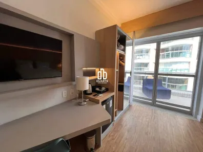 Flat com 1 Quarto para alugar, 37m² no Pompéia, Santos