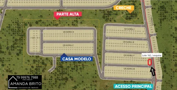 Terreno / Lote / Condomínio à venda, 183m² no Centro, São Cristóvão