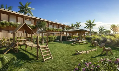 Casa de Condomínio com 2 Quartos à venda, 63m² no Itacimirim (Monte Gordo), Camaçari