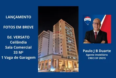 Conjunto Comercial / Sala à venda, 33m² no Ceilândia Norte, Brasília