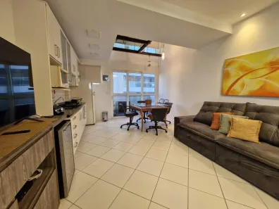 Apartamento com 1 Quarto para alugar, 72m² no Gonzaga, Santos