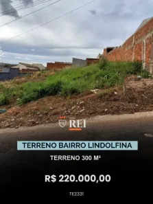 Terreno / Lote / Condomínio à venda, 300m² no Lindolfina, Rio Verde
